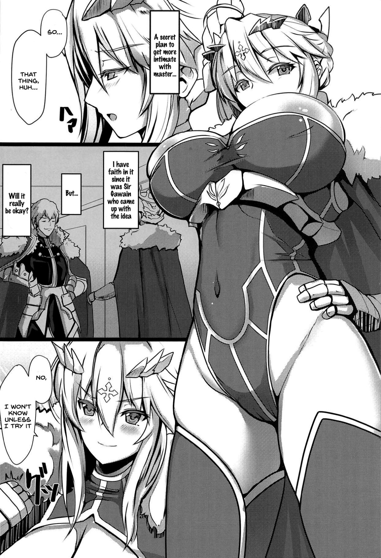 Hentai Manga Comic-Big Breasted Maid Service Strengthening Quest-Read-2